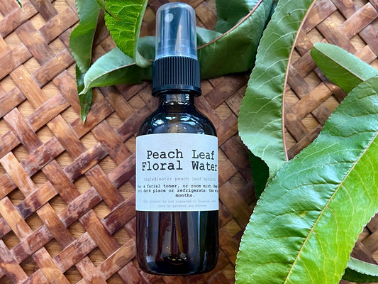 Peach Leaf Floral Water 2oz